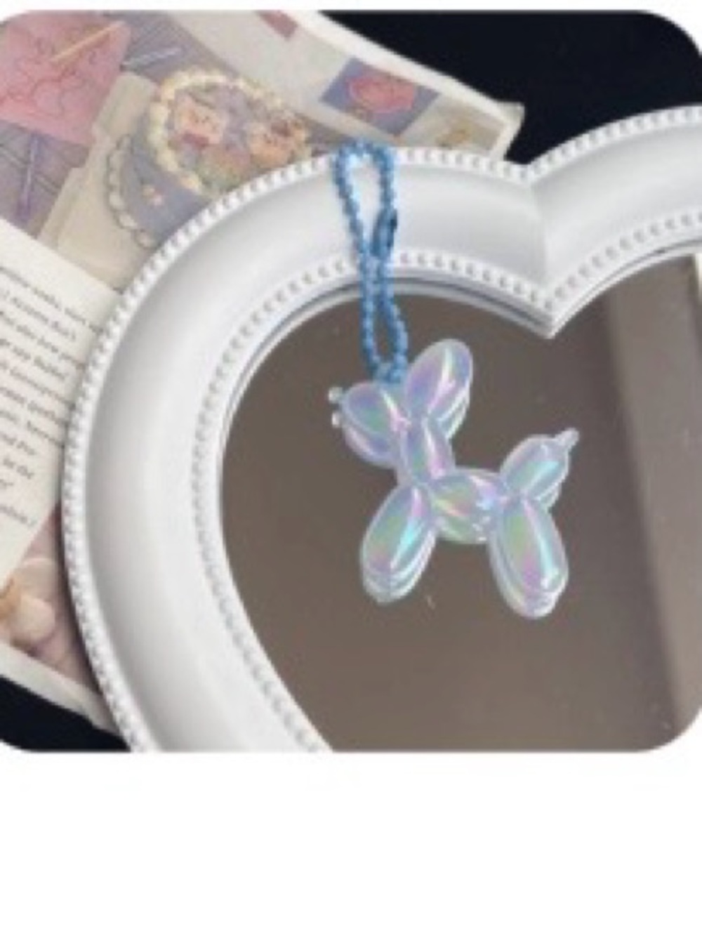Laser Balloon Dog Bag Charm Set of 3 NIP